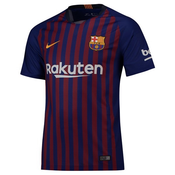 Camiseta Barcelona 1ª 2018-2019 Azul Rojo
